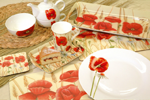 Creative Tops puts poppies on the table