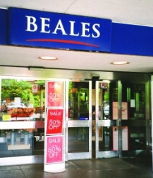 Beales suffers dip in like-for-like sales