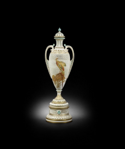 Pottery and glass treasures on offer at Bonhams